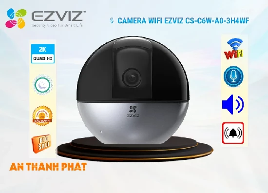 Lắp đặt camera tân phú Wifi Ezviz CS-C6W-A0-3H4WF Hình Ảnh Đẹp ✪ 
