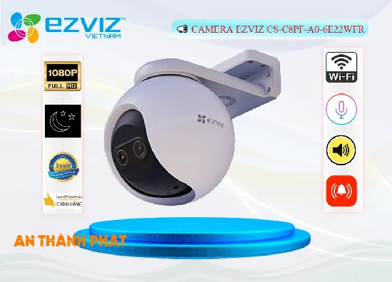 Lắp đặt camera tân phú Camera An Ninh Wifi Ezviz CS-C8PF-A0-6E22WFR Giá rẻ 🌟👌