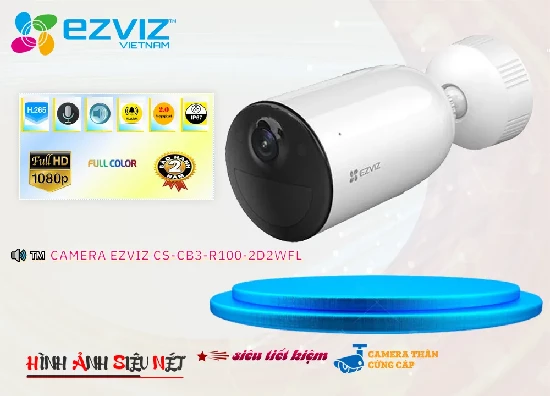 Lắp đặt camera tân phú ✓ Camera Wifi Ezviz CS-CB3-R100-2D2WFL