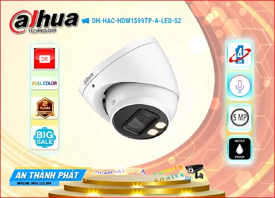 Lắp đặt camera tân phú DH-HAC-HDW1509TP-A-LED-S2 Dahua Với giá cạnh tranh