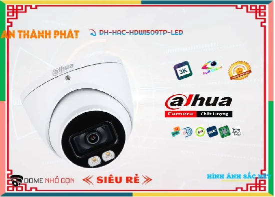 Lắp đặt camera tân phú Camera Dahua DH-HAC-HDW1509TP-LED