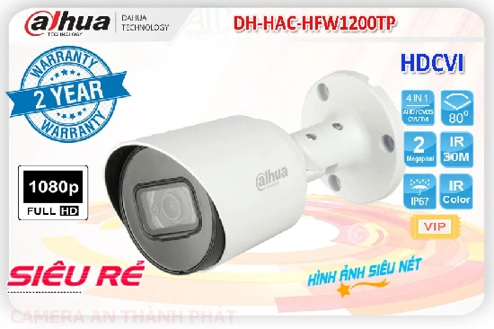 Lắp đặt camera tân phú Camera Dahua DH-HAC-HFW1200TP