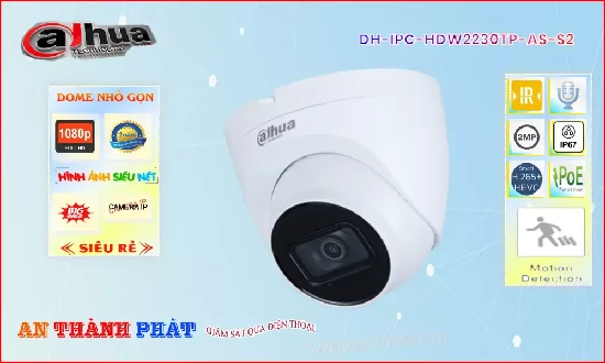 Lắp đặt camera tân phú DH-IPC-HDW2230TP-AS-S2 Camera Dahua