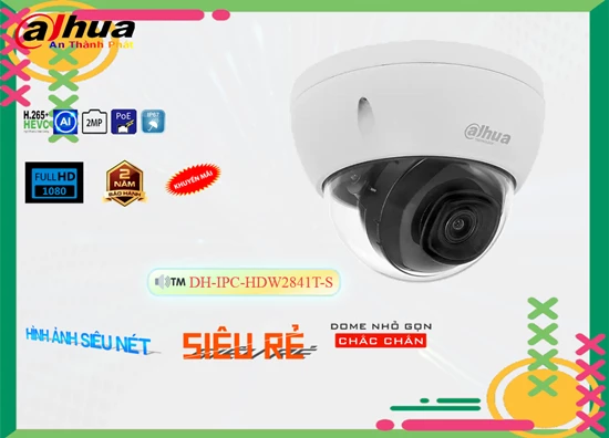 Lắp đặt camera tân phú DH-IPC-HDW2841T-S Camera Với giá cạnh tranh Dahua