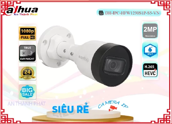 Lắp đặt camera tân phú DH-IPC-HFW1230S1P-S5-VN Camera Dahua