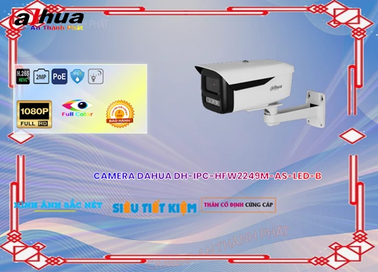 Lắp đặt camera tân phú DH-IPC-HFW2249M-AS-LED-B Camera Dahua