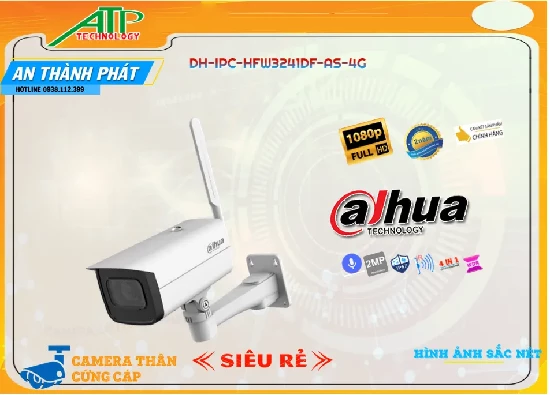 Lắp đặt camera tân phú Đầu Ghi Dahua DH-IPC-HFW3241DF-AS-4G