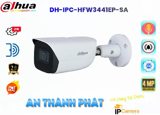 Lắp đặt camera tân phú Camera Dahua DH-IPC-HFW3441EP-SA
