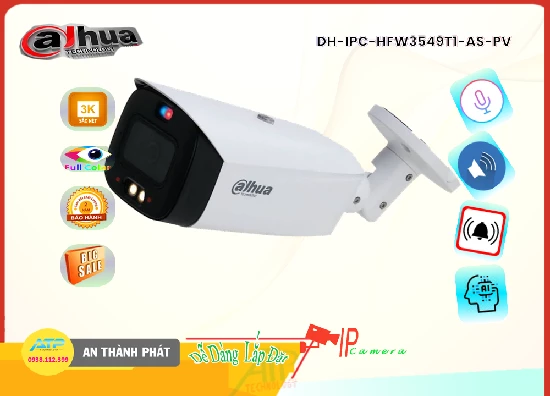 Lắp đặt camera tân phú DH-IPC-HFW3549T1-AS-PV Camera Giám Sát Công Nghệ Mới