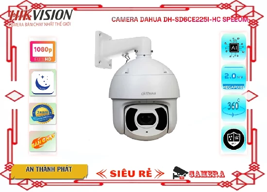 Lắp đặt camera tân phú Camera Dahua Giá rẻ DH-SD6CE225I-HC