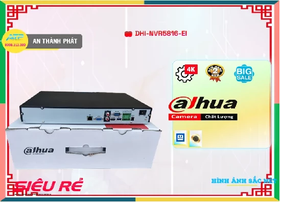 Lắp đặt camera tân phú Đầu Ghi Dahua DHI-NVR5816-EI