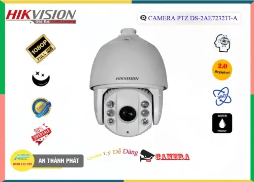 Lắp đặt camera tân phú Hikvision DS-2AE7232TI-A Sắc Nét