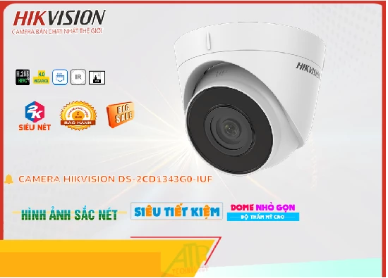 Lắp đặt camera tân phú Camera Hikvision đang khuyến mãi DS-2CD1343G0-IUF