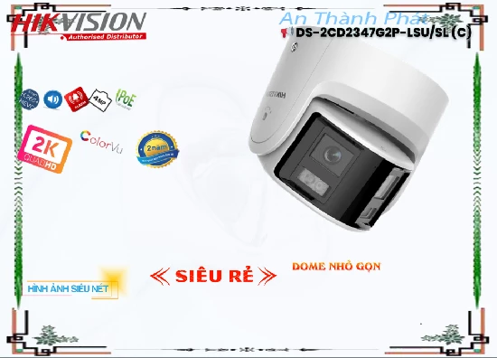 Lắp đặt camera tân phú DS-2CD2347G2P-LSU/SL(C) Hikvision Chất Lượng