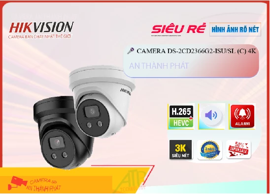 Lắp đặt camera tân phú DS-2CD2366G2-ISU/SL(C) Camera Hikvision