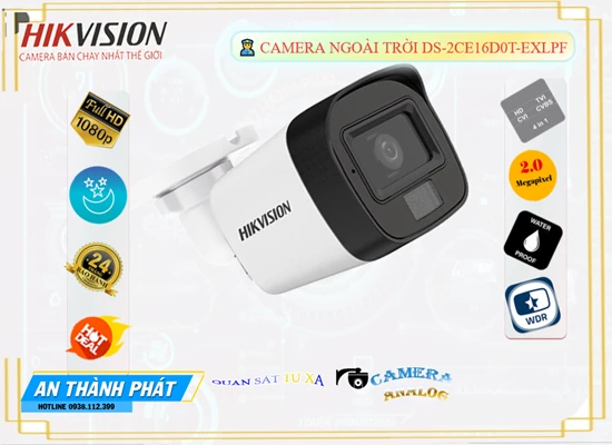 Lắp đặt camera tân phú DS-2CE16D0T-EXLPF Hình Ảnh Đẹp Hikvision