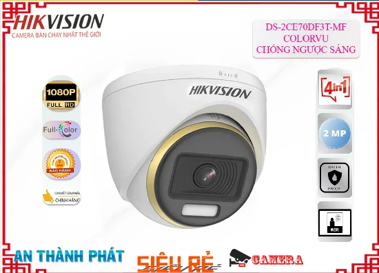 Lắp đặt camera tân phú Camera DS-2CE70DF3T-MF Hikvision
