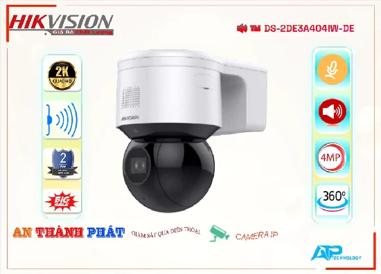 Lắp đặt camera tân phú Camera Hikvision DS-2DE3A404IW-DE