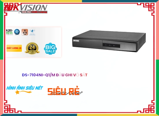 Lắp đặt camera tân phú DS-7104NI-Q1/MThiết Bị Ghi Hình Thiết kế Đẹp Hikvision