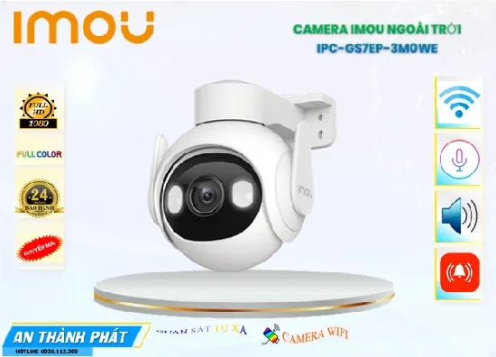 Camera Imou 360 Ngoài Trời IPC-GS7EP-3M0WE