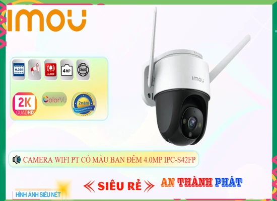 Lắp đặt camera tân phú ✴ IPC-S42FP Wifi Imou giá rẻ chất lượng cao