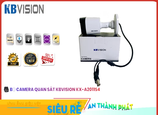 Lắp đặt camera tân phú KX-A2011S4 Sắc Nét KBvision