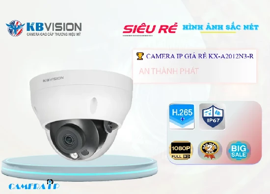 Lắp đặt camera tân phú KBvision KX-A2012N3-R Sắc Nét