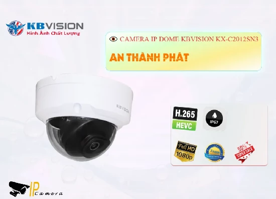Lắp đặt camera tân phú Camera KX-C2012SN3 KBvision Thiết kế Đẹp