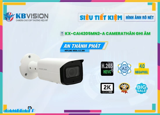Lắp đặt camera tân phú Camera KBvision Với giá cạnh tranh KX-CAi4205MN2-A