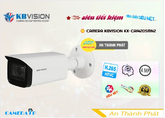 Lắp đặt camera tân phú Camera KBvision KX-CAi4205MN2