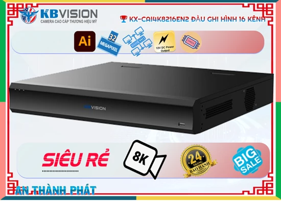Lắp đặt camera tân phú KX-CAi4K8216EN2 KBvision giá rẻ chất lượng cao
