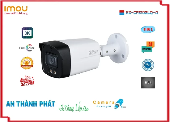Lắp đặt camera tân phú ❂  Camera KX-CF5102LQ-A KBvision Thiết kế Đẹp