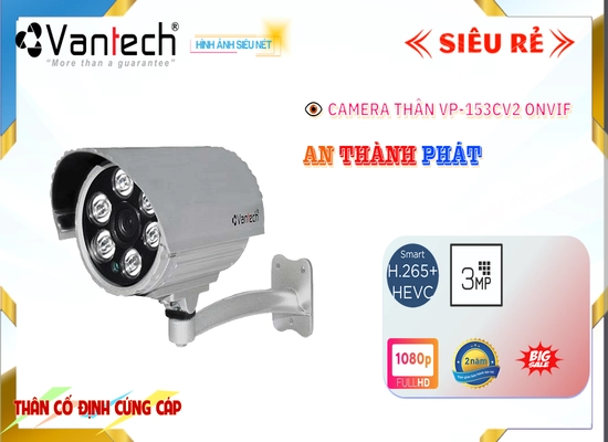 Lắp đặt camera tân phú Camera VanTech Thiết kế Đẹp VP-153CV2