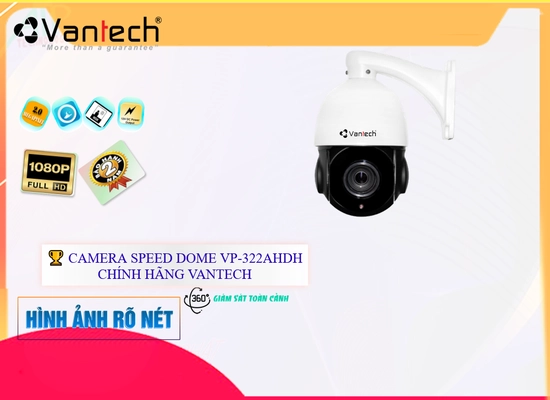 Lắp đặt camera tân phú Camera VanTech VP-322AHDH Tiết Kiệm ✅