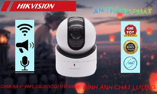Lắp đặt camera tân phú Camera DS-2CV2Q21FD-IW(B) Hikvision