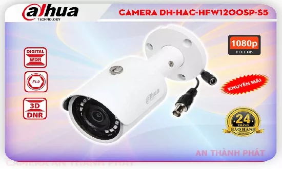 Lắp đặt camera tân phú DH-HAC-HFW1200SP-S5 Camera Dahua