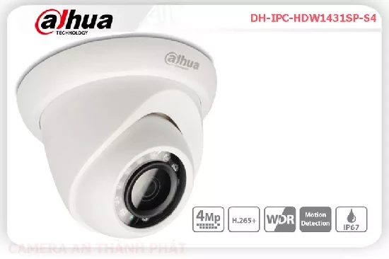 Lắp đặt camera tân phú Camera ip dahua DH-IPC-HDW1431SP-S4