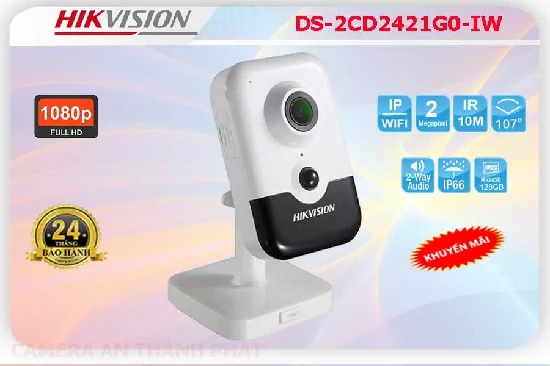 Lắp đặt camera tân phú Camera quan sát IP HIKVISION DS-2CD2421G0-IW