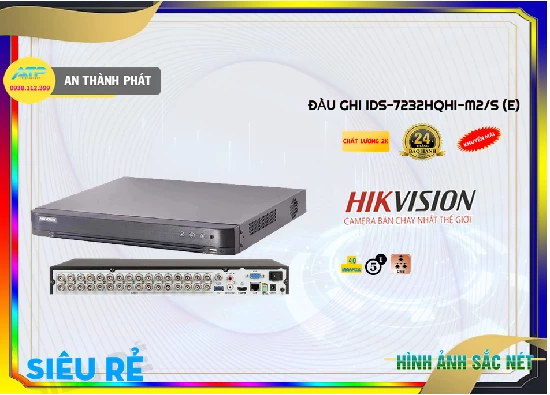 Lắp đặt camera tân phú Đầu Thu KTS Hikvision iDS-7232HQHI-M2/S(E) ❇ 