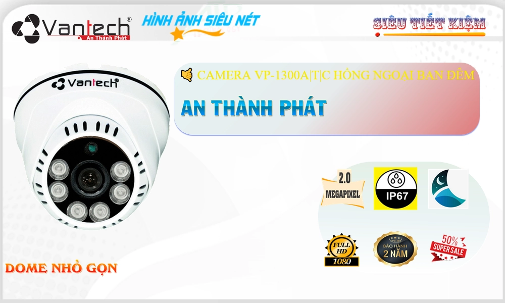 VP-1300A|T|C Camera VanTech Công Nghệ Mới,Giá VP-1300A|T|C,VP-1300A|T|C Giá Khuyến Mãi,bán VP-1300A|T|C, Công Nghệ HD