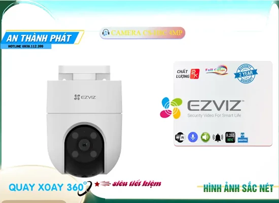 Lắp đặt camera tân phú Camera CS-H8C 2K+ 4MP Wifi Ezviz