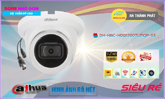 Lắp đặt camera tân phú Camera DH-HAC-HDW1200TLMQP-S5 Thiết kế Đẹp