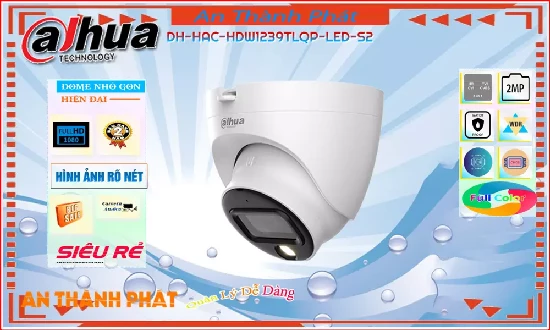 Lắp đặt camera tân phú DH-HAC-HDW1239TLQP-LED-S2 Camera Dahua Giá rẻ ✅