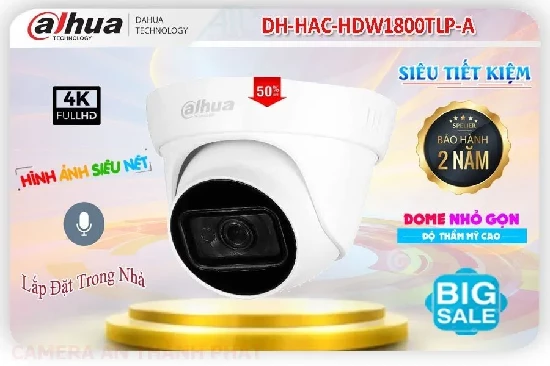 Lắp đặt camera tân phú Camera DH-HAC-HDW1800TLP-A Có Thu Âm