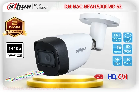 Lắp đặt camera tân phú Camera DH-HAC-HFW1500CMP-S2 Dahua