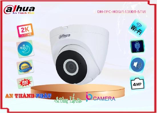 Lắp đặt camera tân phú DH-IPC-HDW1430DT-STW Camera Thiết kế Đẹp Dahua