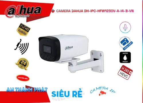 Lắp đặt camera tân phú Camera DH-IPC-HFW1230V-A-I4-B-VN Dahua Chất Lượng