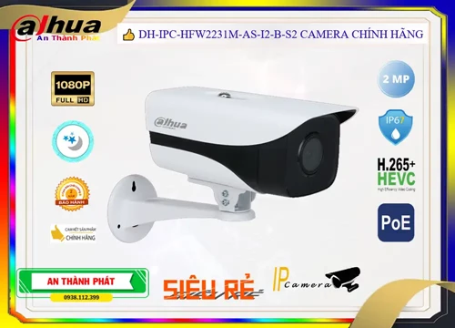 Lắp đặt camera tân phú DH-IPC-HFW2231M-AS-I2-B-S2 Camera Dahua Chi phí phù hợp