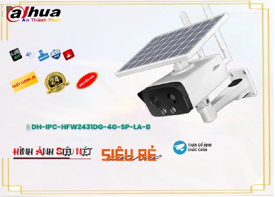 Lắp đặt camera tân phú Camera Dahua DH-IPC-HFW2431DG-4G-SP-LA-B