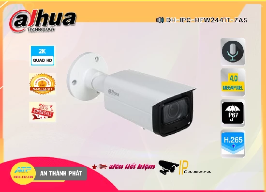 Lắp đặt camera tân phú DH-IPC-HFW2441T-ZAS Camera Dahua ✔️